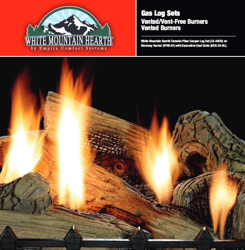 White Mountain Hearth Gas Logs Brochure