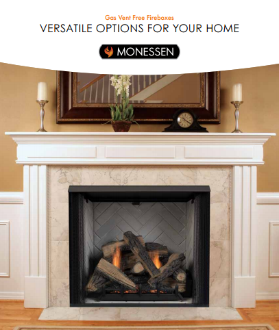 Monessen Gas Vent-free Fireboxes brochure