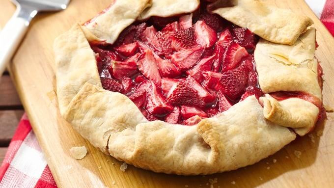 grill up a strawberry pie