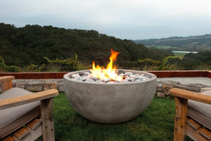 Fire bowls are a great yard feature