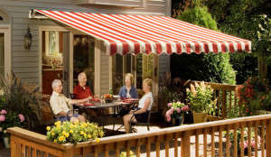 Sunsetter Awning over patio