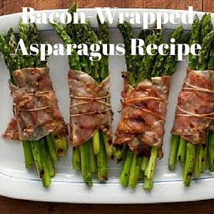 Grilled Thanksgiving Bacon Wrapped Asparagus Recipe