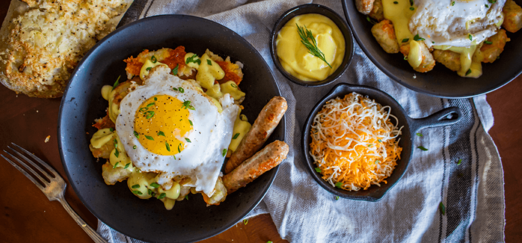 Tater Tot Breakfast Bowl