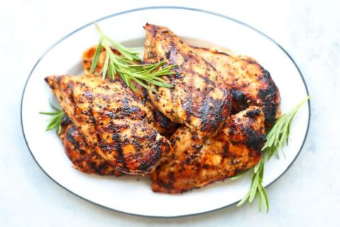 MAPLE ROSEMARY GRILLED CHICKEN