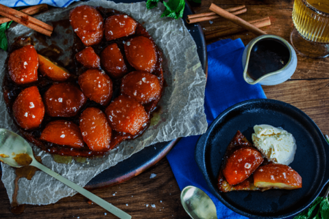 TARTE TATIN RECIPE ON THE GRILL