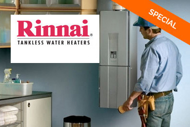 SAVE $$ ON TANKLESS WATER HEATERS