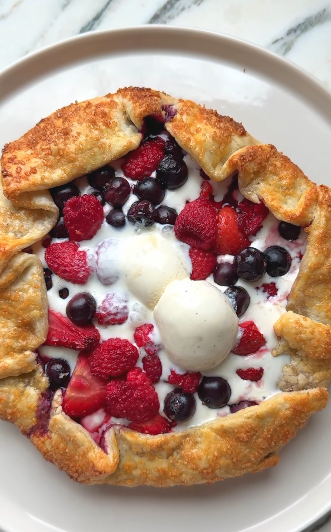 Summer Berry Galette